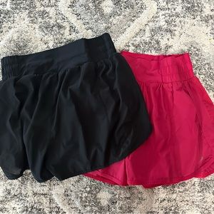 2 Pairs of Balance Athletics Shorts- L